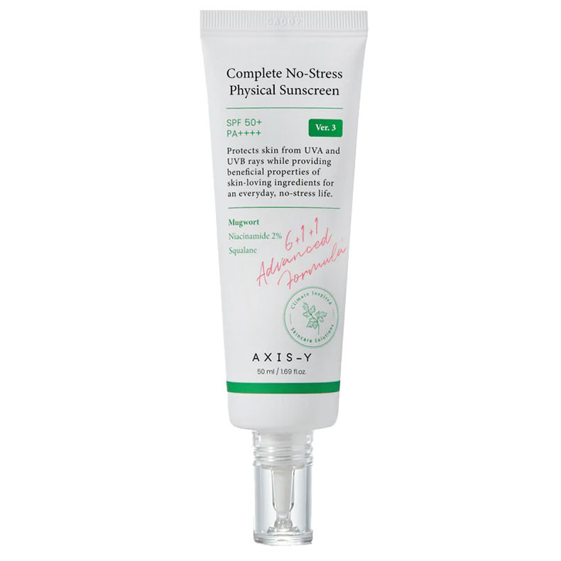 کرم ضد آفتاب بدون رنگ اکسیس وای +SPF 50 مدل Complete No Stress ‌مناسب انواع پوست‌ حجم 50 میلی‌لیتر