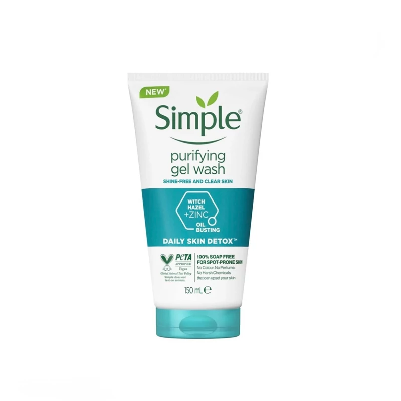 ژل شستشو صورت سیمپل مدل purifying gel wash