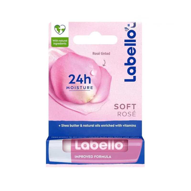 بالم لب رز لبلو مدل soft rose shine